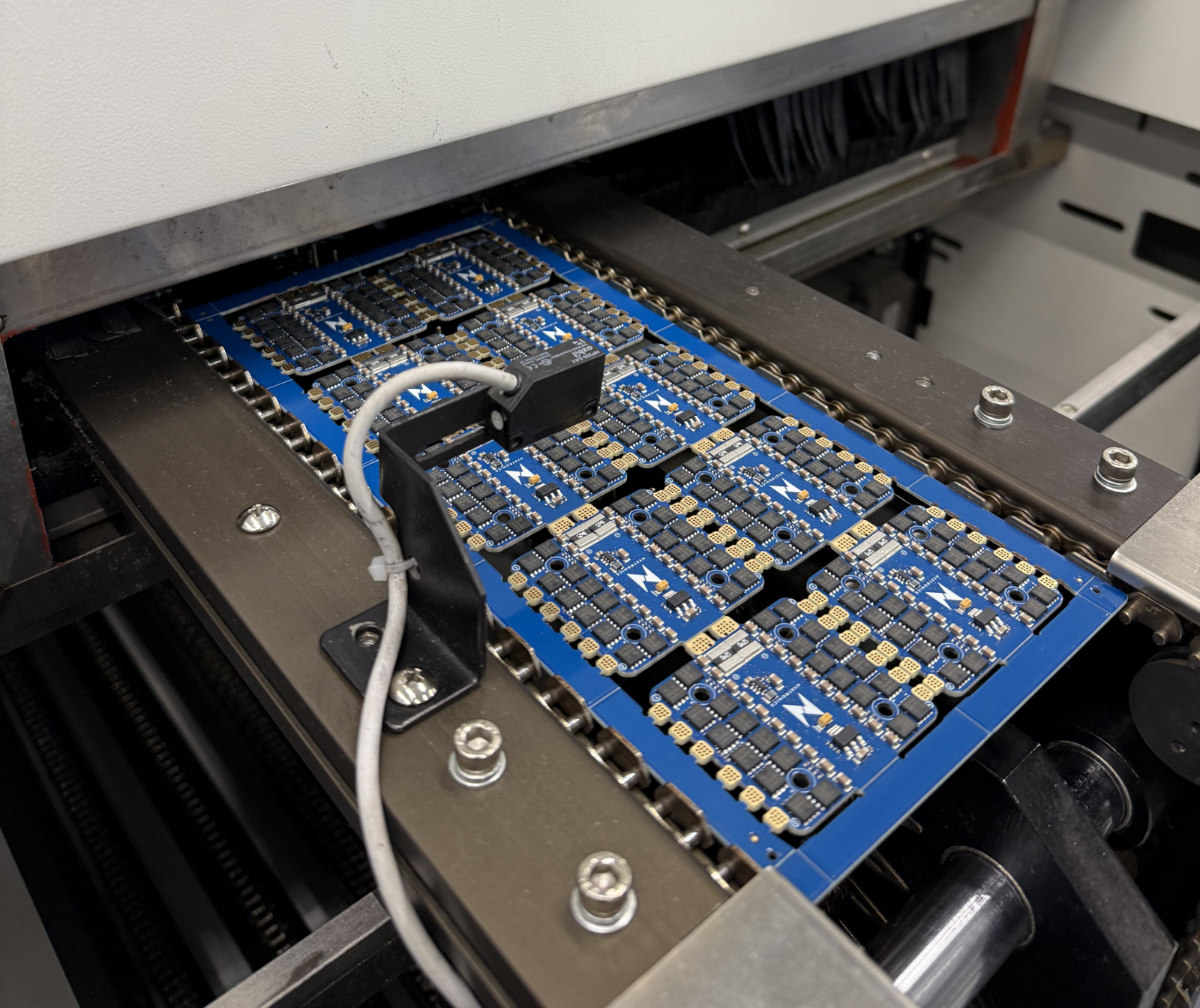 Nyxtronics PCB manufacturing and assembly line in Lithuania