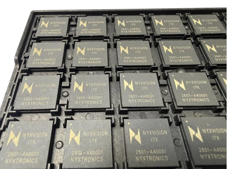 Nyxvision custom silicon integrated circuit